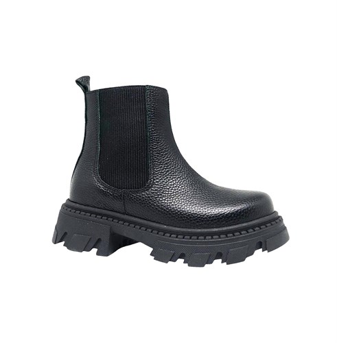 Ботинки демисезонные для девочек, цвет черный, молния, Челси 3721