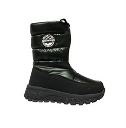 Дутики для девочки, цвет черный, молния 3832