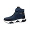 Ботинки для мальчика, цвет синий/черный, липучка/шнурки 3471
