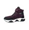 Ботинки для мальчика, цвет бордовый/черный, липучка/шнурки 3473