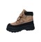 Ботинки демисезонные для мальчика, цвет светло-коричневый, липучки 3539