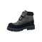 Ботинки демисезонные для мальчика, цвет серый/черный, липучки 3542