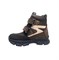 Ботинки для мальчика, цвет коричневый\бежевый на липучках, мембрана 3678